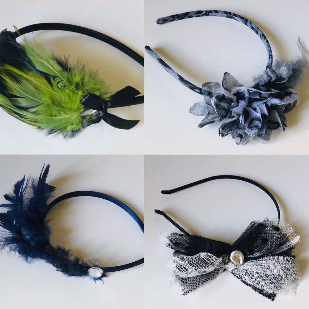 (NWOT) Fashion Thin Headband Bundle (4)